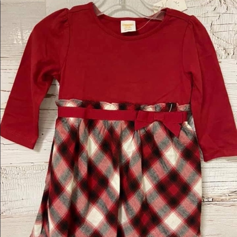 Gymboree Plaid Dress - NWT Sz. 12-18 mo.